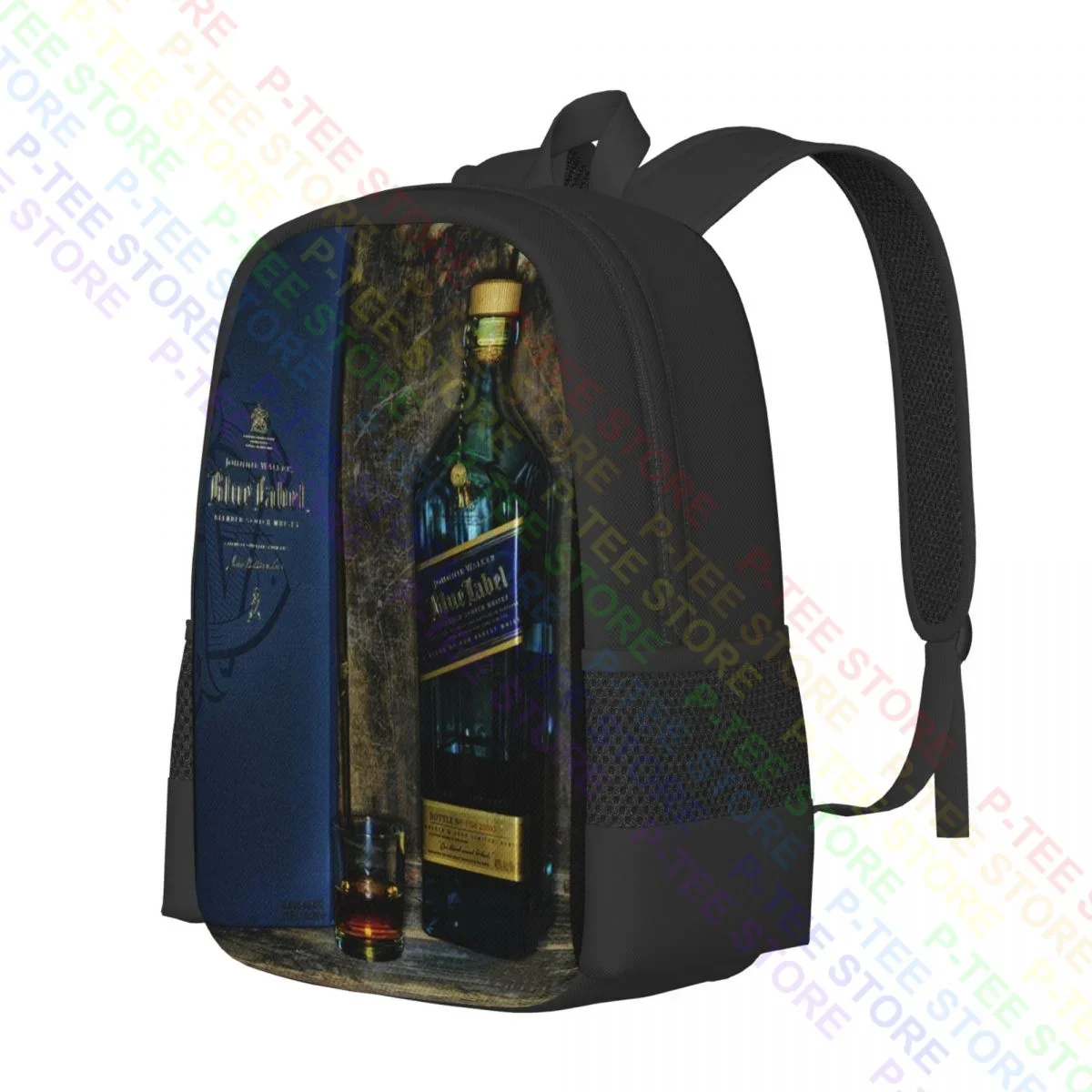 Johnny Walker Blue Label Whisky P-485Backpack Large Capacity Creative Eco Friendly view 2