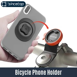 Bike Stem Phone Holder for iPhone 16 Pro Max -  CNC Aluminum Handlebar Mount  | Road & Mountain Cycling Accessories