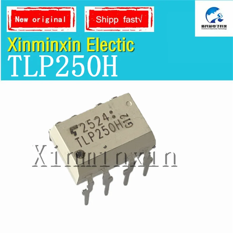 20Pcs/Lot TLP250 TLP250(F) TLP250H TLP250H(F)  DIP8  Logic output optocoupler  IC Chip New Original In Stock