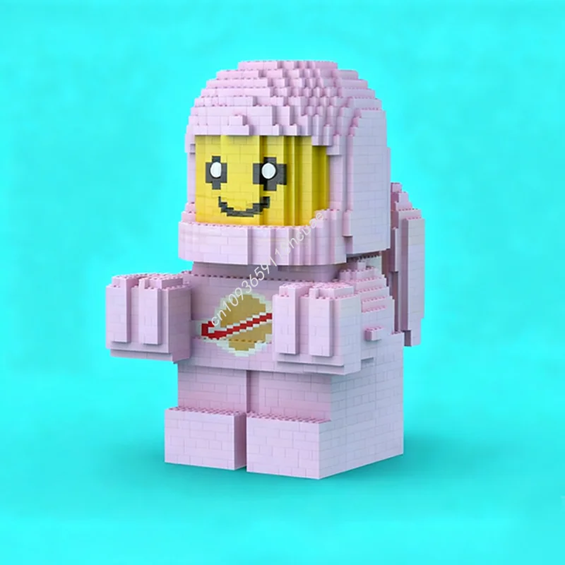 7340 pièces MOC moyen classique espace bébé Sculptures modèle blocs de construction assembler Architecture brique jouets enfants cadeaux de noël