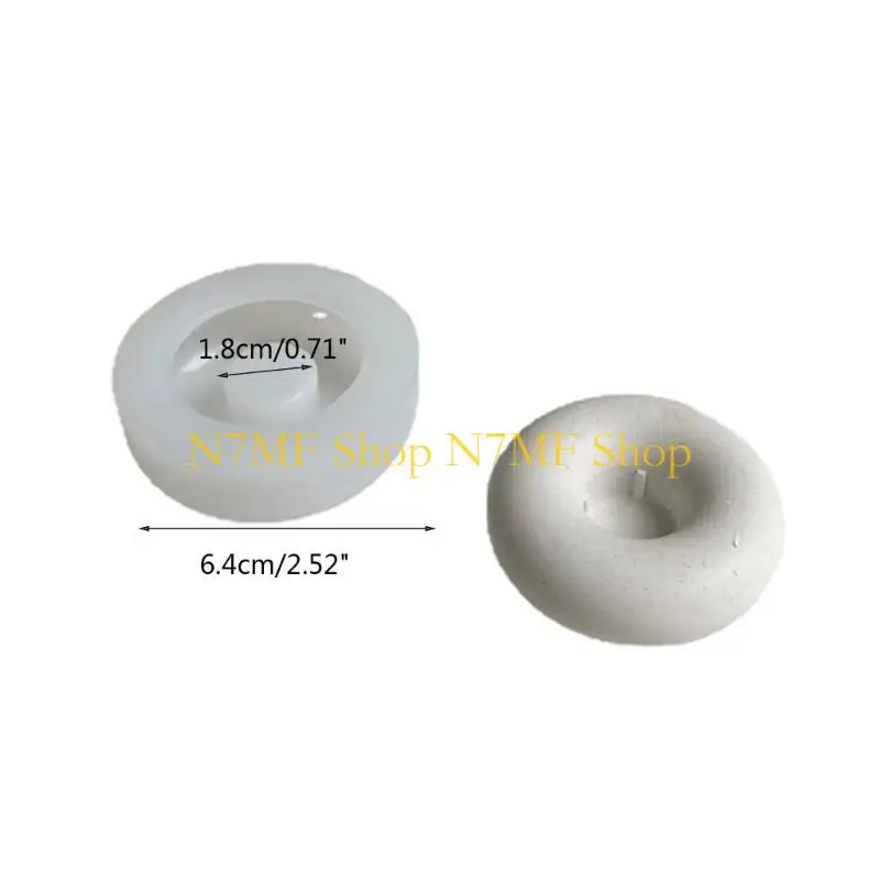 N7MF Donut Candlestick Mould Color حامل مركز