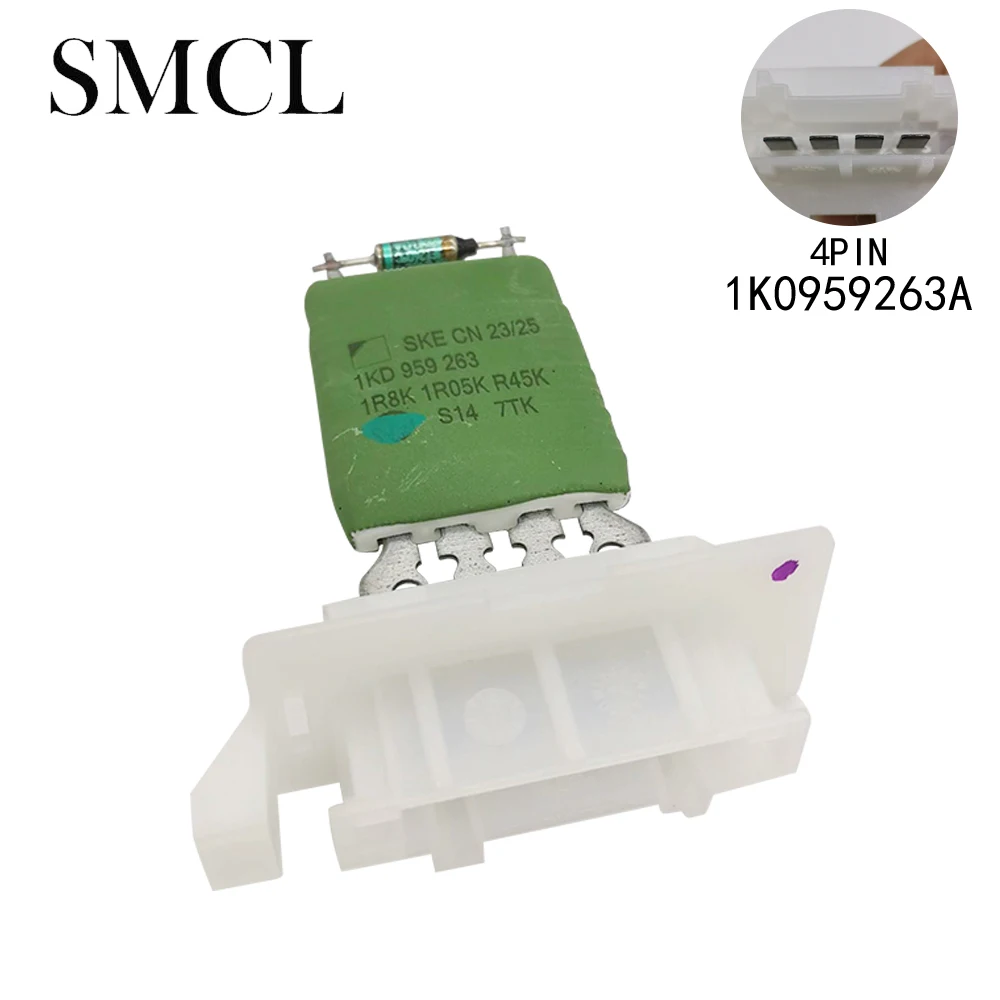 

1KD959263 Blower Motor Resistor For VW Passat Tiguan Touran Golf Sagitar Skoda Yeti Superb Octavia
