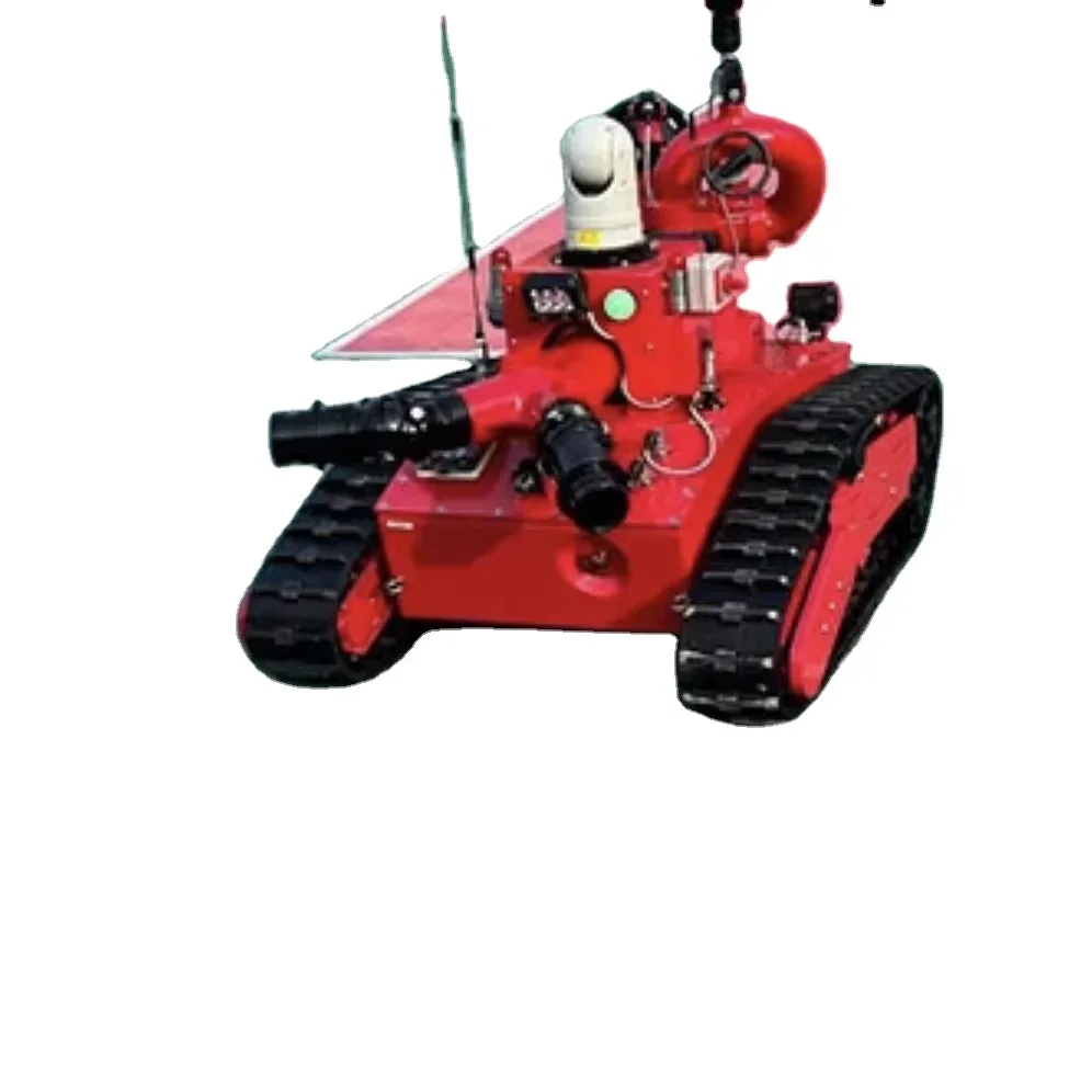 Rubber Tracked System Chassis Robots Intelligent Patrol with Swimming Arm Platform High Obstacle Ability Tracked Robot