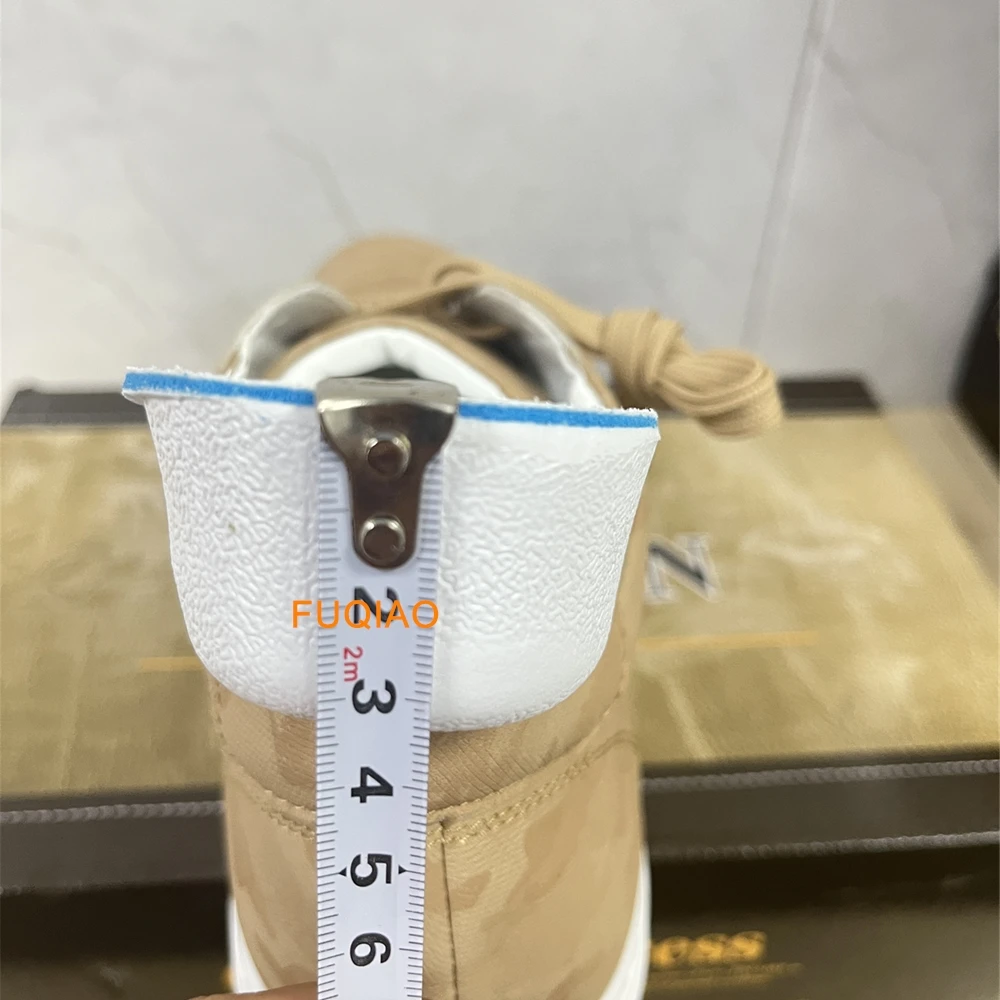 Breathable Outdoor Elevator Sneakers Men Shoes PU Leather Height Increasing Casual Shoes Walking Footwear Men Lift Sports Shoes