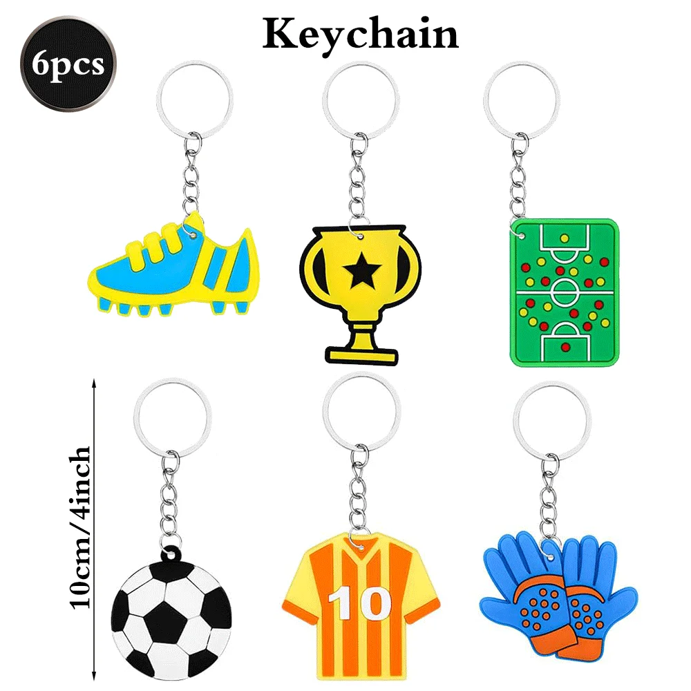 Fußball-Themenparty-Dekoration, Happy-Birthday-Banner, Fußball-Tischgeschirr, Popcorn-Box, Geschenktüte für Jungen und Mädchen, Sport-Fußball-Fans-Zubehör – Detail 21