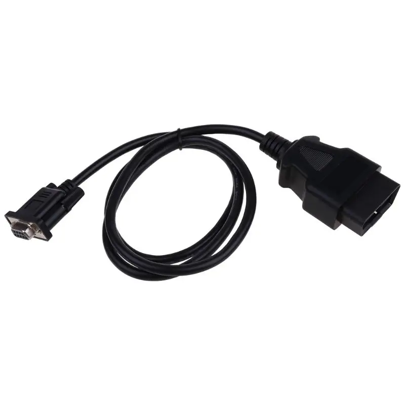 

Universal OBD2 16Pin TO DB9 RS232 Adapter Cable Car Auto Diagnostic