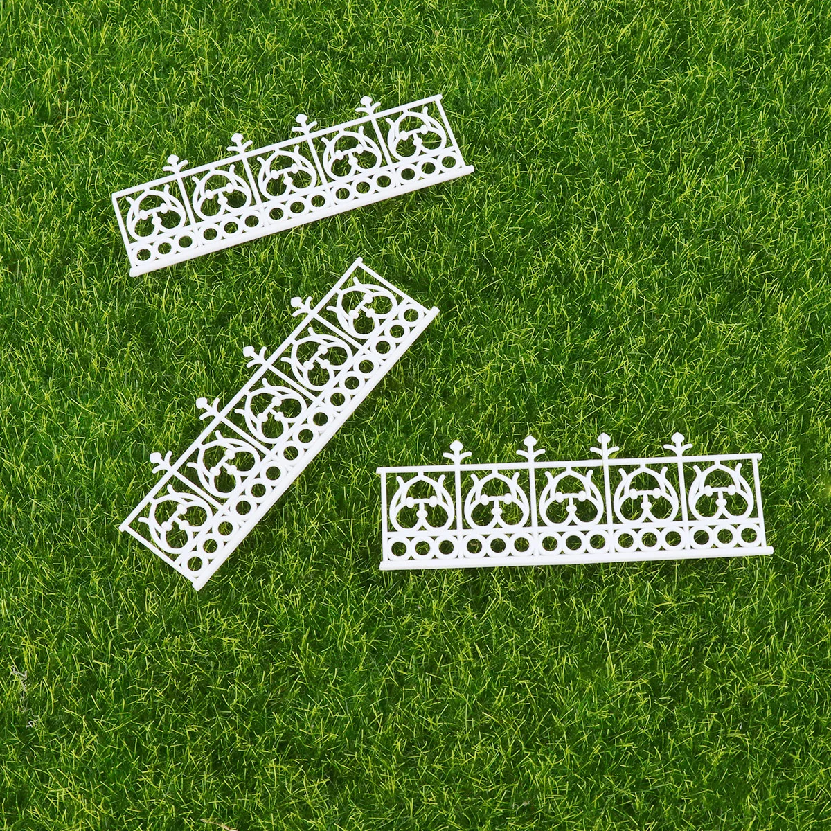 

1m 1/100 DIY Garden Fence Courtyard Fence Ornament Sand Table Building Model Materials (MR1406) fence model