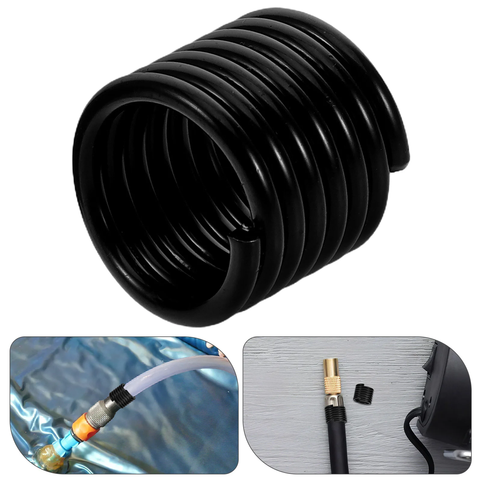 

5Pcs Air Nozzle Spring Inflatable Pump Attachment Tire Inflator Vehicle Air Compressor Accessories Replacement