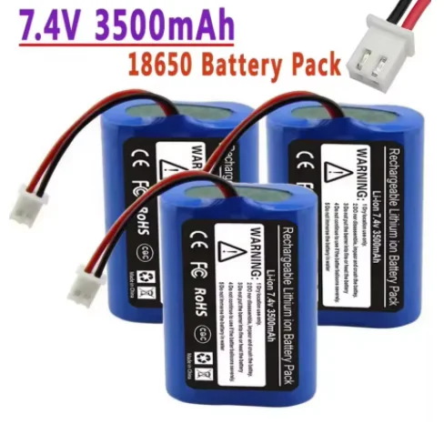 

100% New Rechargeable lithium battery amplifier 2s1p 7.4V 3500mAh power supply toy accessories reinforced concrete