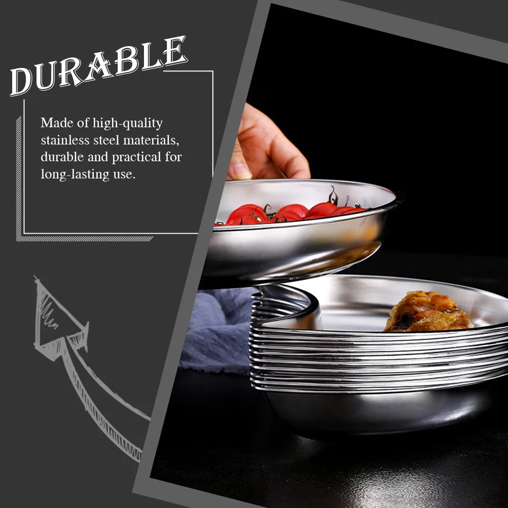 

Silver Stainless Steel Moon Platter Unique Design Multi-Purpose Food Tray for Kitchen Living Room Bedroom Candy Dried Fruits