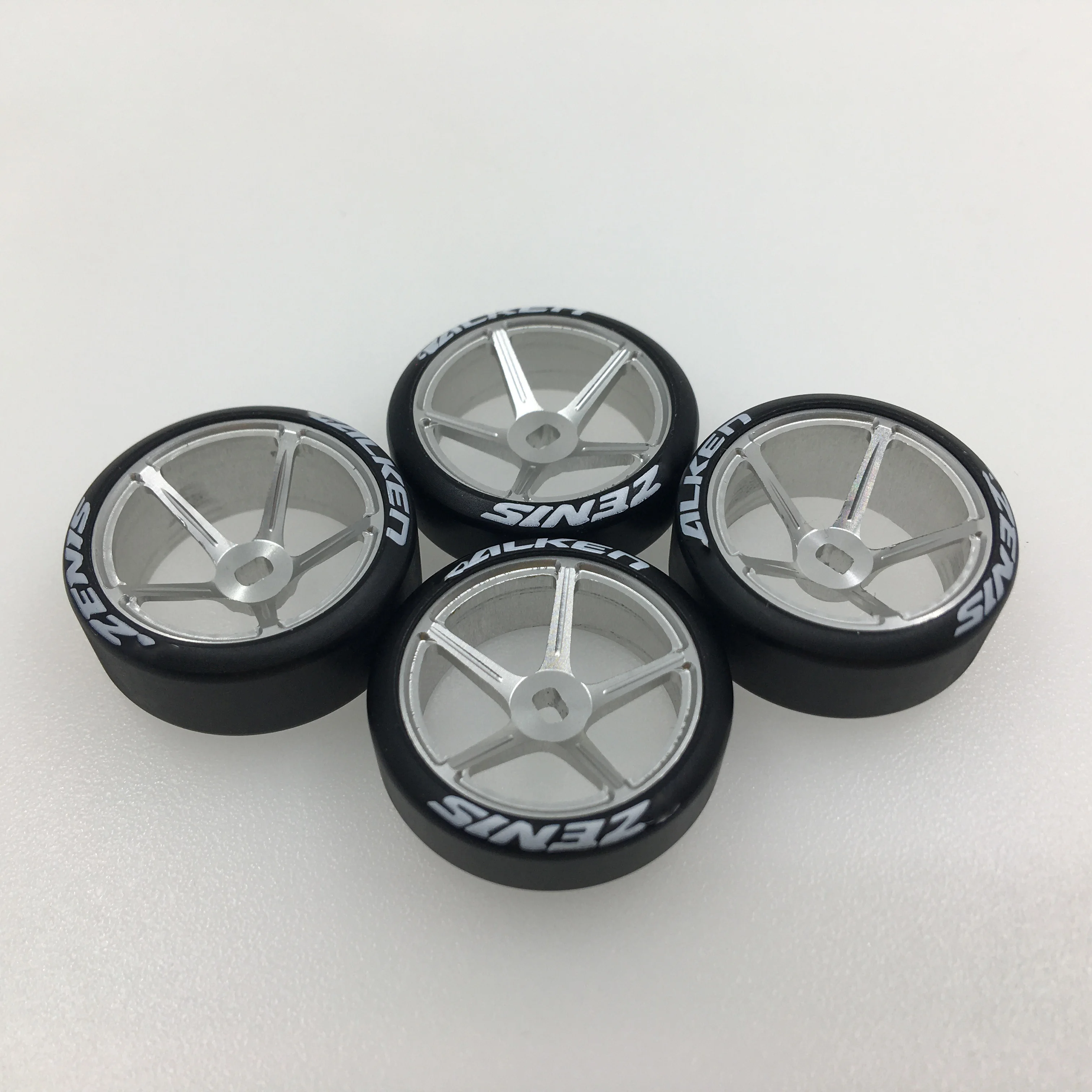 22mm Metal 5 bells Wheel Hub Drift Tire for 1/28 RC Car  DriftART XRX Wltoys K989 K969 HGD1 HGV1