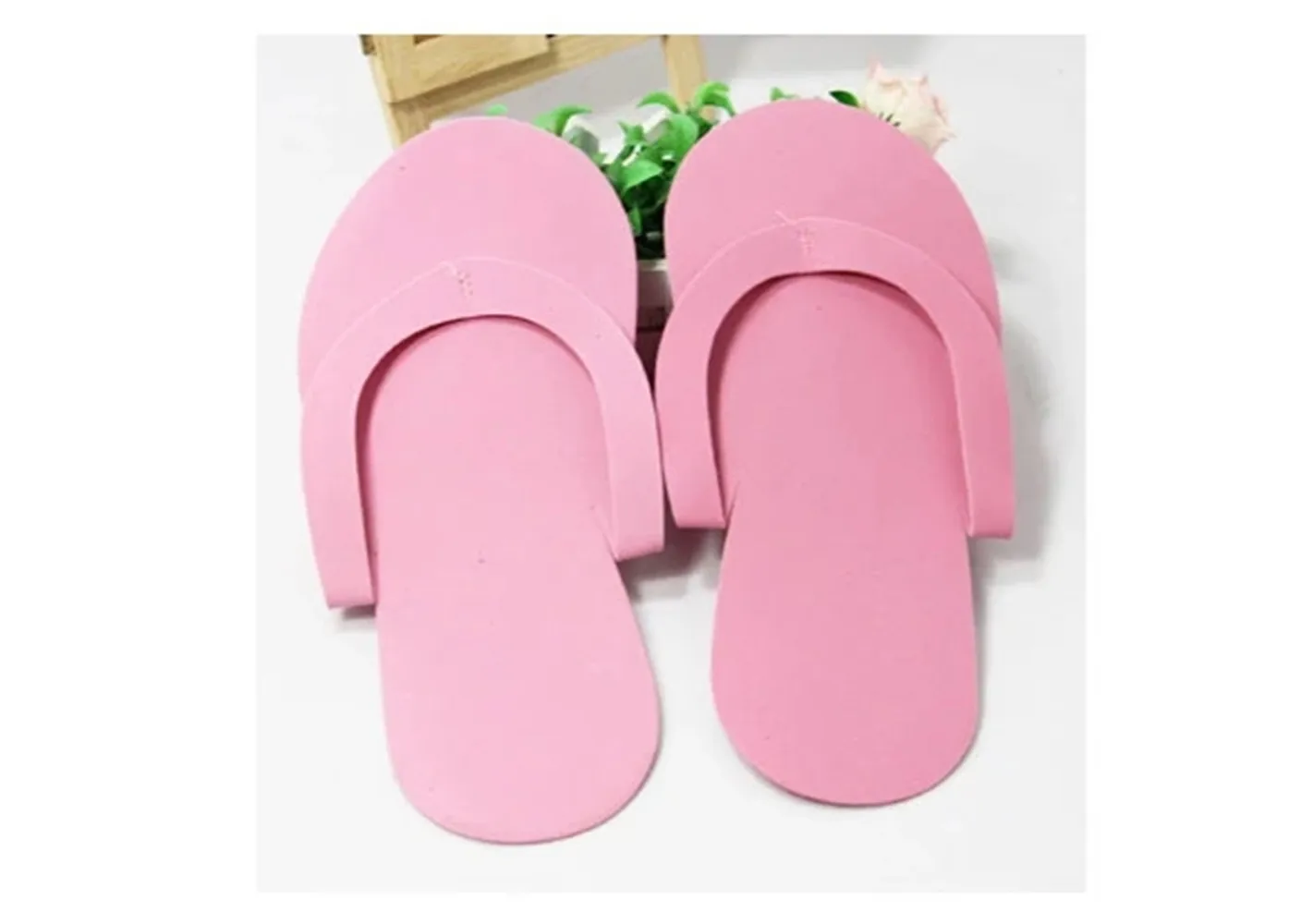 Disposable EVA Foam Thong Slippers, Spa Slipper, Beauty Slipper, Pedicure, Free Shipping, 100Pcs Lot