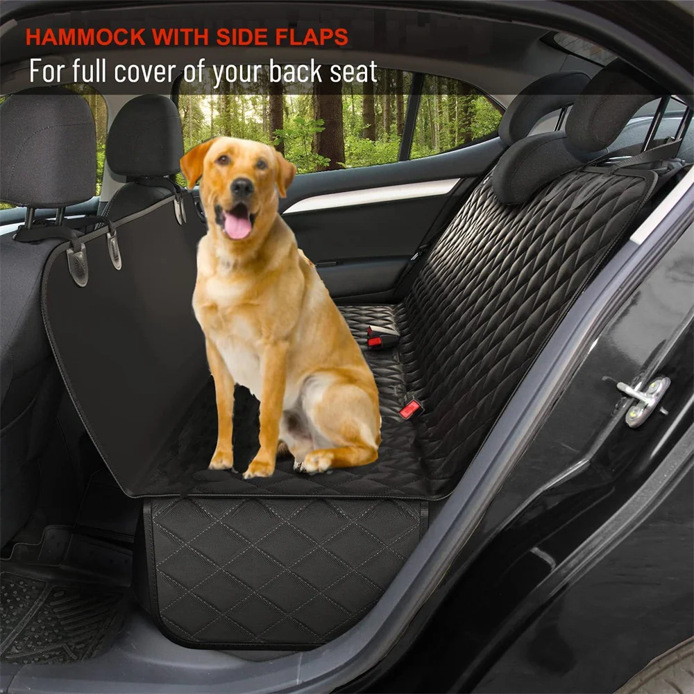 Dog Car Rear Back Seat Waterproof Cover Protector Travel SUV Scratchproof Hammock Pet Car Seat Mat