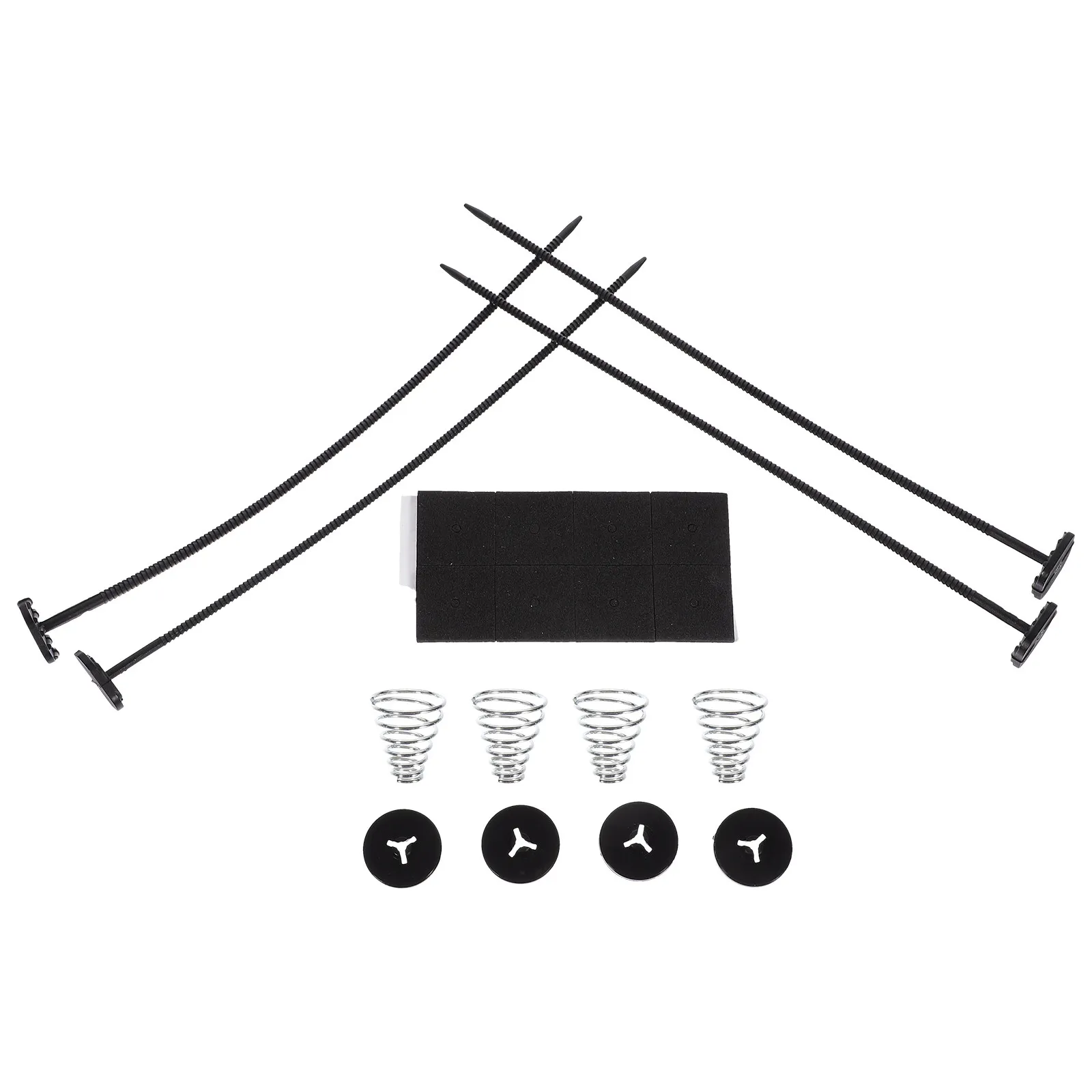 

Комплект универсальных аксессуаров для установки автомобильного электрического вентилятора охлаждения радиатора, монтажный набор, фурнитура для установки