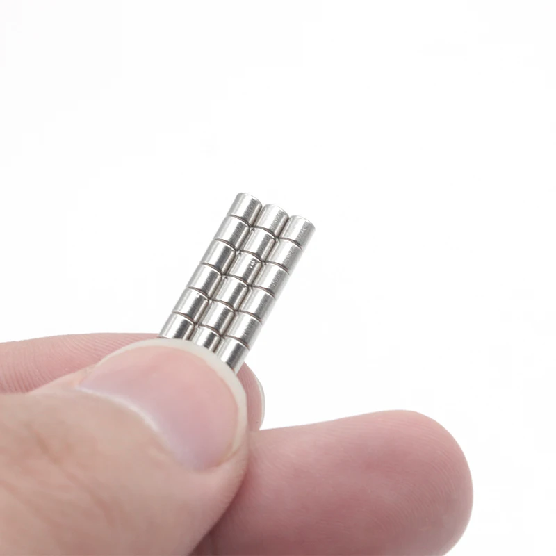 3x1 3x2 3x3mm runde Magnete, stark, leistungsstark, magnetisch, für Kühlschrank, Heimwerken, Gebäude, Wissenschaftlich, Basteln, Bildung