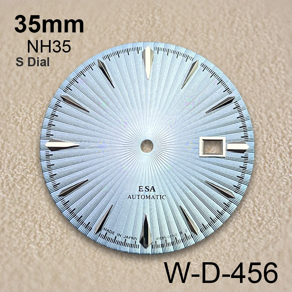 35 มม.S โลโก้ค็อกเทล Dial Fit NH35 ญี่ปุ่นสีแดงคุณภาพสูง Dial นาฬิกาการปรับเปลี่ยนอุปกรณ์เสริม