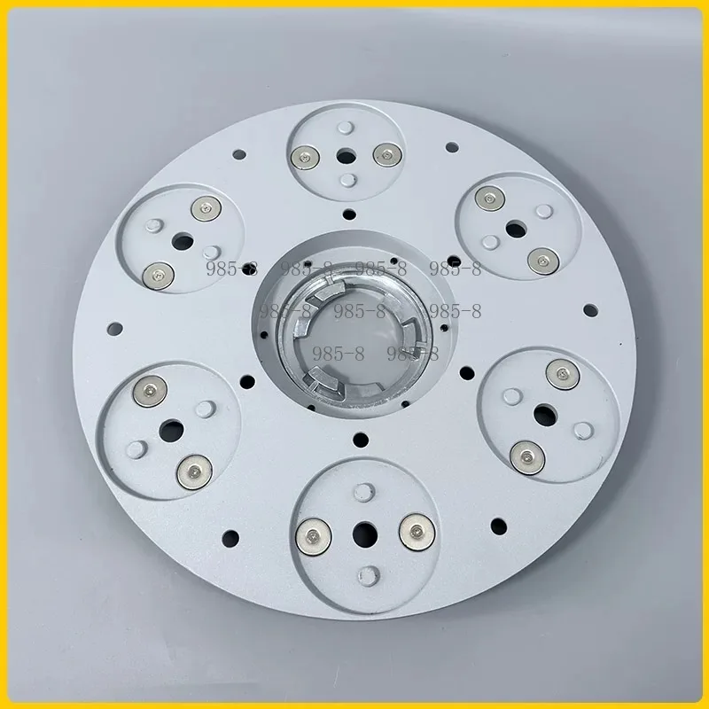 18 Inch Brush Pad, Aluminum Base Plate Accessory for Multifunctional Stone Surface Cleaning Machine