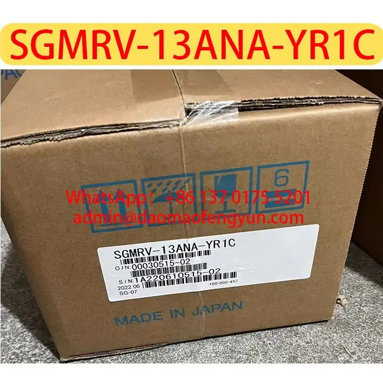 SGMRV-13ANA-YR1C Brand New Servo Motor Original Genuine，Fast shipping，SGMRV 13ANA-YR1C