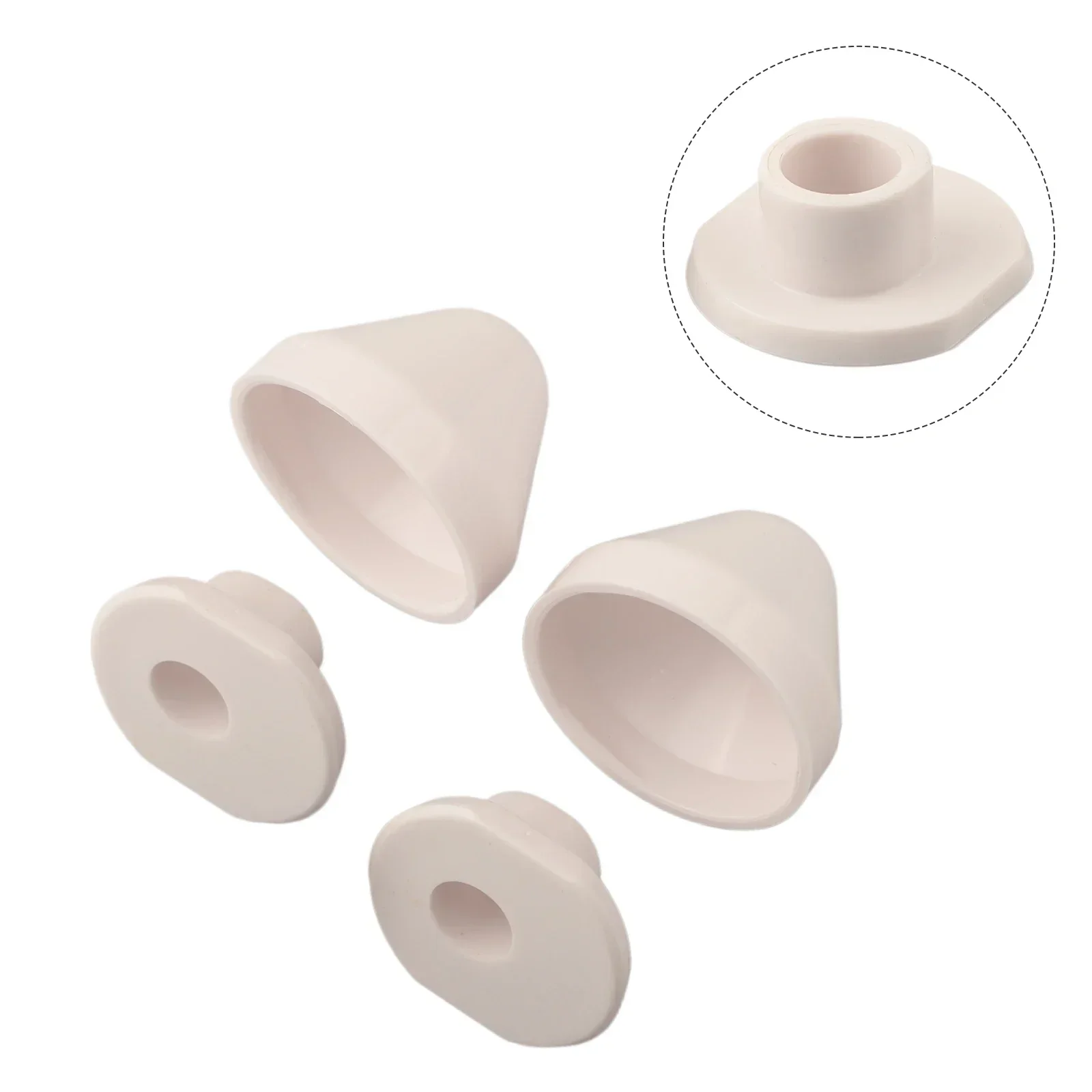 

Say Goodbye To Rusty And Unsightly Toilet Bolts With Our Plastic Cap Covers, 2 Pairs Easy Installation And Maintenance