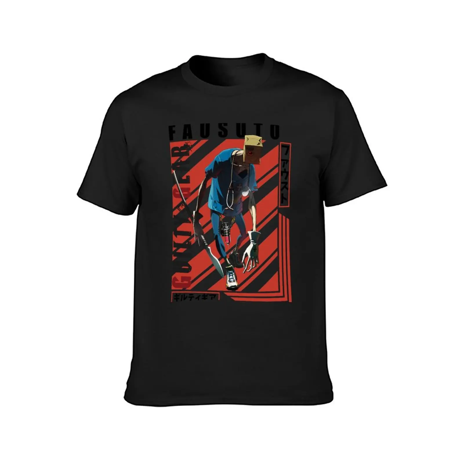 Faust character T-Shirt plus size tops summer tops t shirt for men