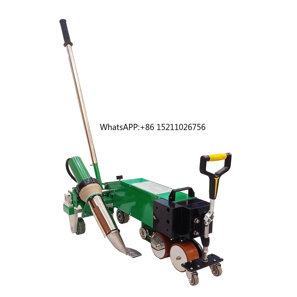Hot Air Plastic Welding Machine Used To Join All Kinds Of PVC PE TPU Waterproof Tarpaulin Banner Membrane Fabric