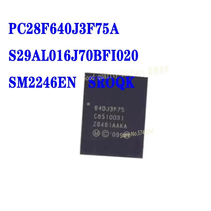 

5 шт. PC28F640J3F75A 640J3F75 S29AL016J70BFI020 AL016J70BFI020 SM2246EN SM2246 SROQK BGA 100% новый оригинал