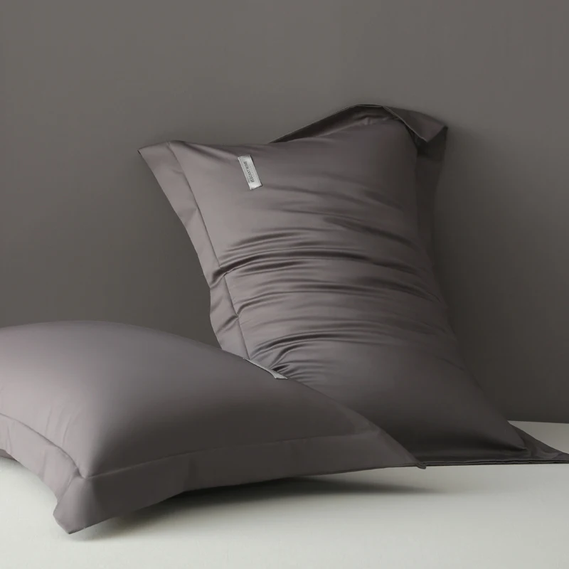 100% Cotton Pillowcase 100-count Long-staple Cotton Silky Smooth and Skin-friendly Cotton Pillowcase 40*60 2pcs