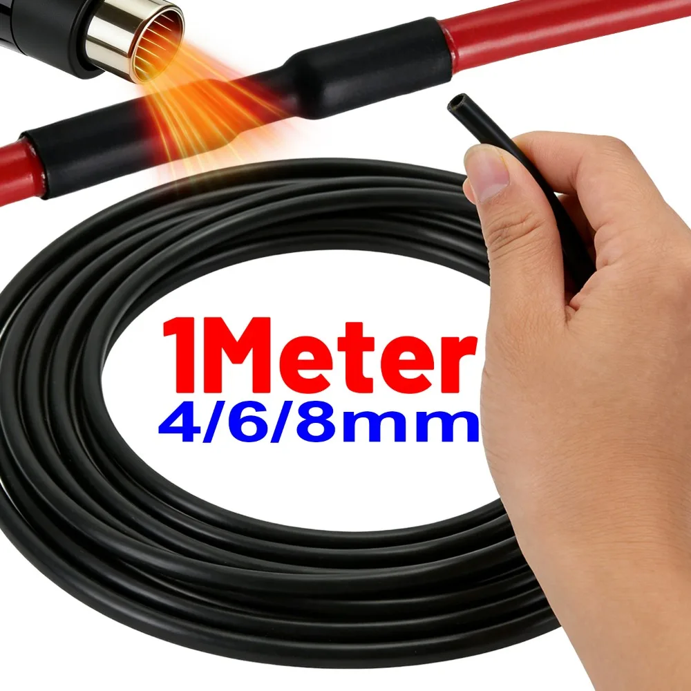 

4:1 Marine Grade Heat Shrink Tubing 1M Waterproof Dual Wall Adhesive Lined Flame Retardant Polyolefin Car Boat Wire Cable Sleeve