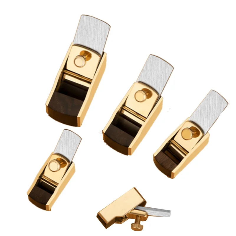 

5PCS Woodworking Repair DIY Tools Parts Violin Brass Wrap Convex HSS Cutter Blade Guitar Flat Bottom Planes Planer