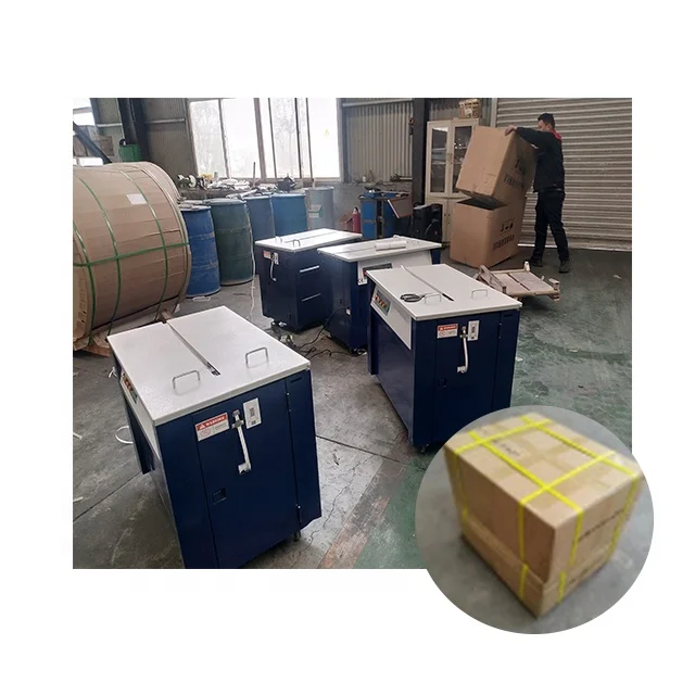 

Популярная машина для упаковки и обвязки небольших картонных коробок, полуавтоматическая машина для обвязки галстуков, автоматическая машина для обвязки