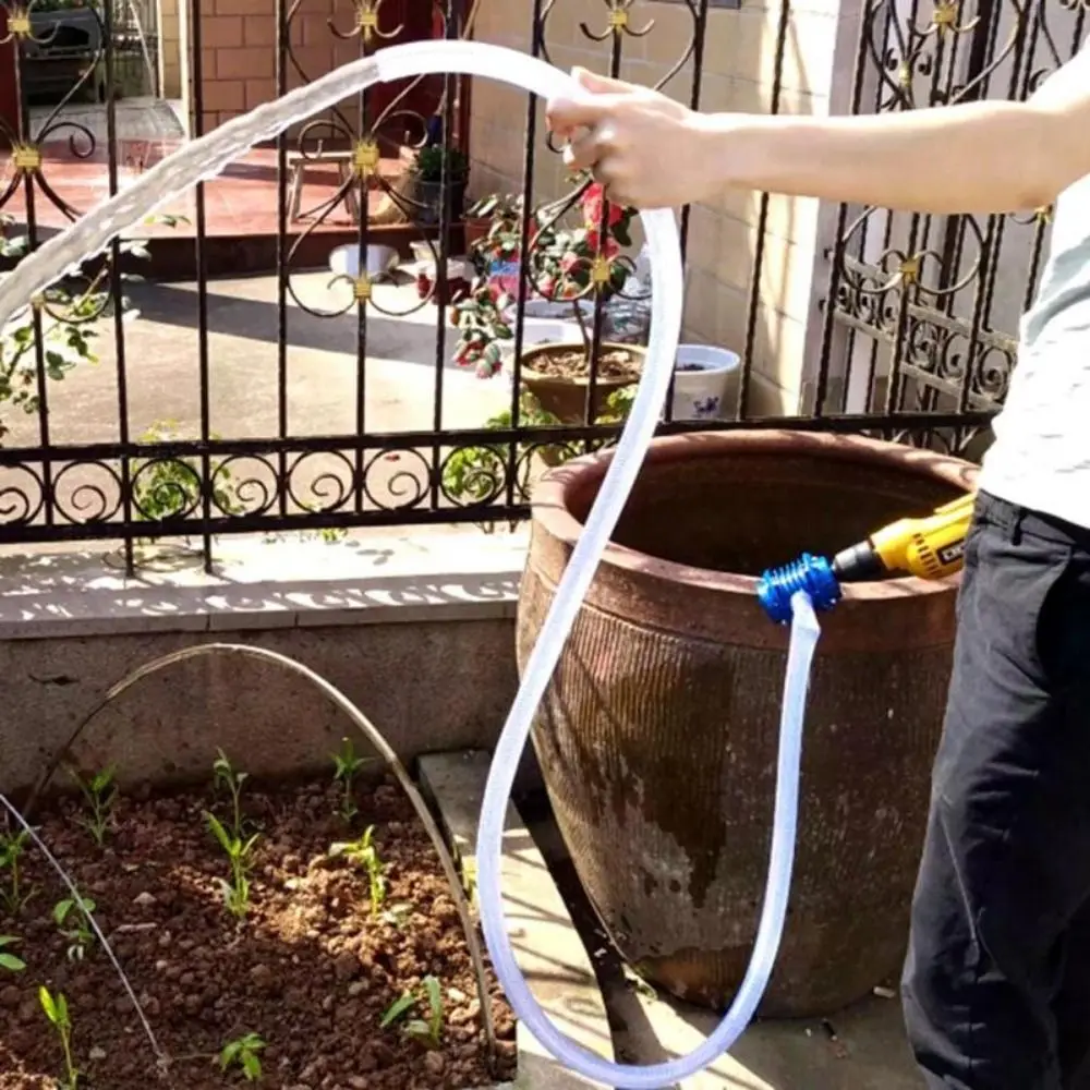 

Маленький электрический дрель-насос Самовсасывающий портативный насос для перекачки жидкости с круглым хвостовиком Высококачественный самовсасывающий центробежный насос