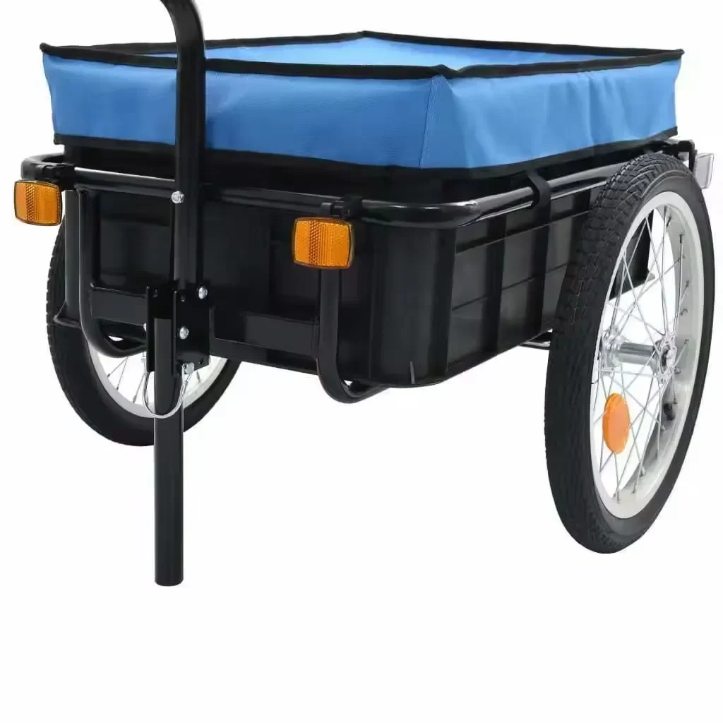 Tow Truck Shopping Truck Bicycle Cargo Trailer Folding Bike Trailer Luggage Storage Bike Steel Aluminum Carriage