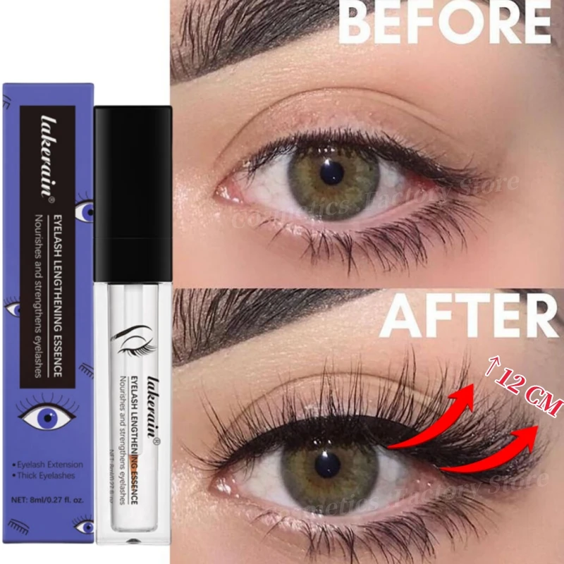 7 วัน Fast Natural Eyelash Growth Serum Eyebrow Enhancement Eyelash Lift ยาวหนาขนตาเปิดใช้งานรูขุมขน