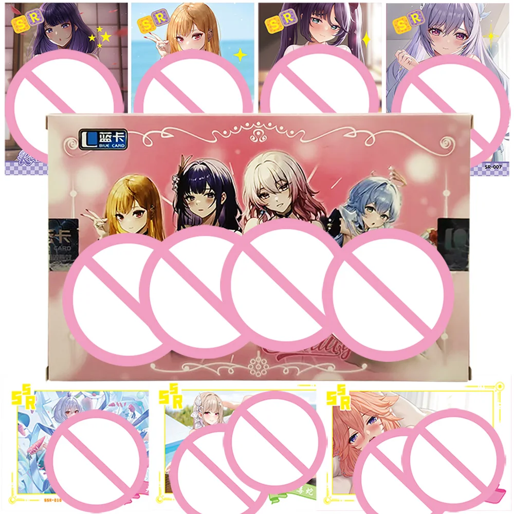 

Enchanting Beauty Collection Card Fans Like Mature and Attractive Anime Games Girls Creative Festival Gifts Desktop Cards Toys