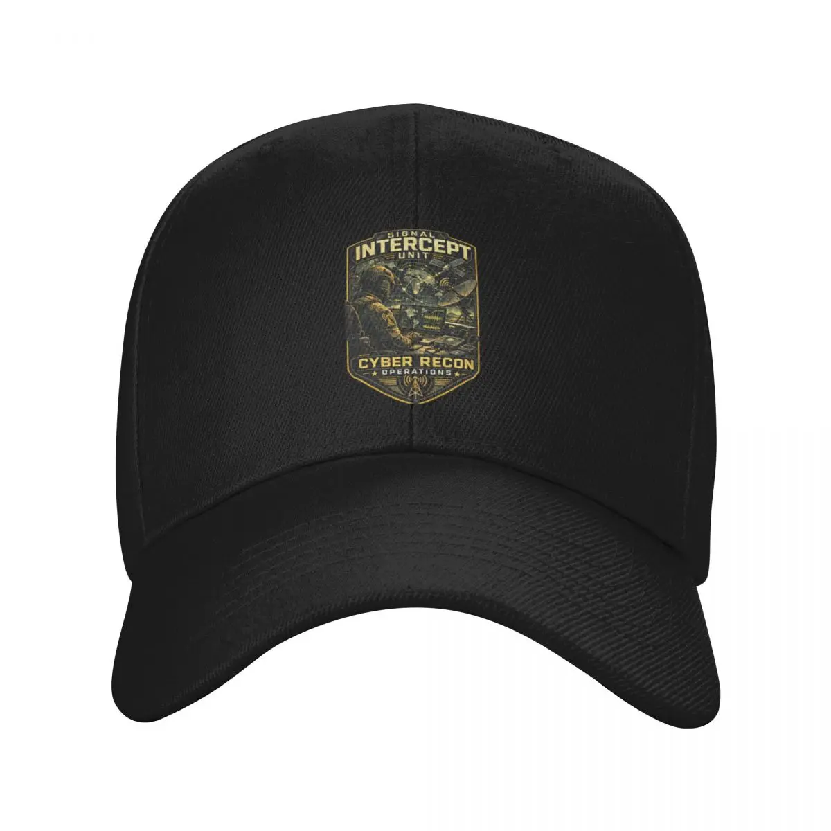 Fashion Signal Intercept Unit baseball cap Not Easy To Fade Hats For Man