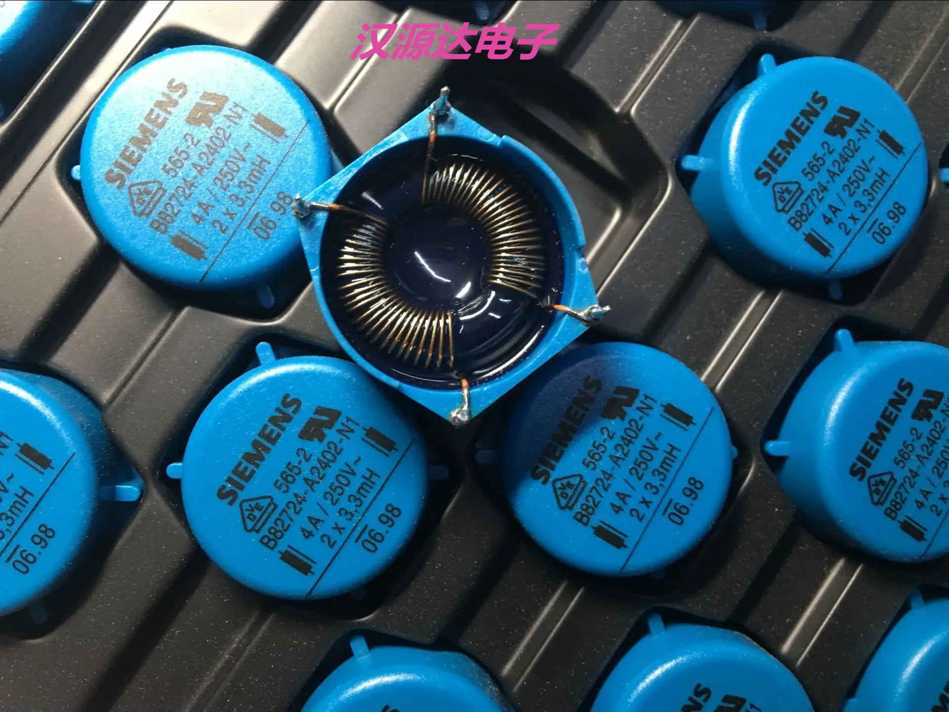 

5 шт./лот 565-2 B82724-A2402-N1 4A/250 В 2X3,3MH чипы электронные новые