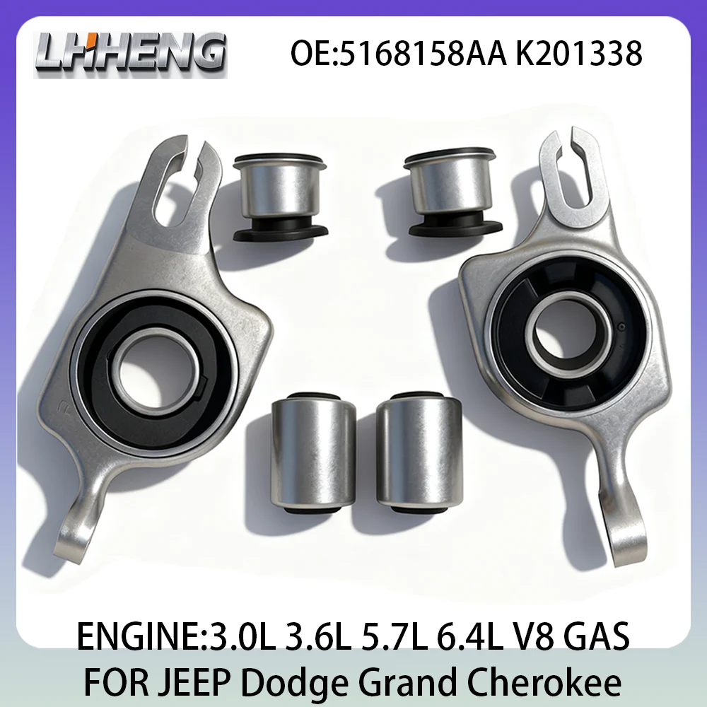أجزاء المحرك ذراع التحكم جلبة أطقم صالح 3.0L 3.6L 5.7L 6.4L V8 الغاز ل جيب دودج جراند شيروكي 11-24 5168158AA K201338 EXF #1
