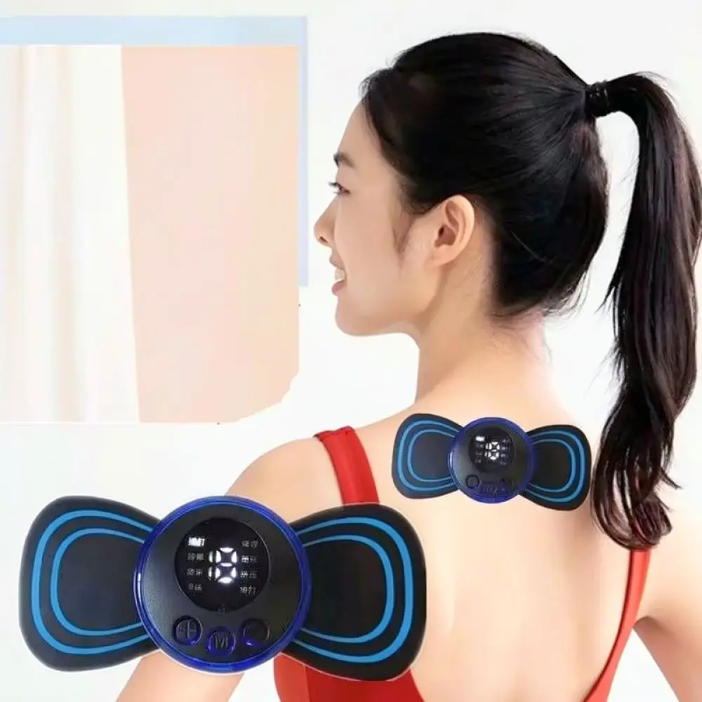 Smart Pulse Massage Patch For Neck Waist Back Leg Muscle Relief Portable Rechargeable Electric Body Massager Tool