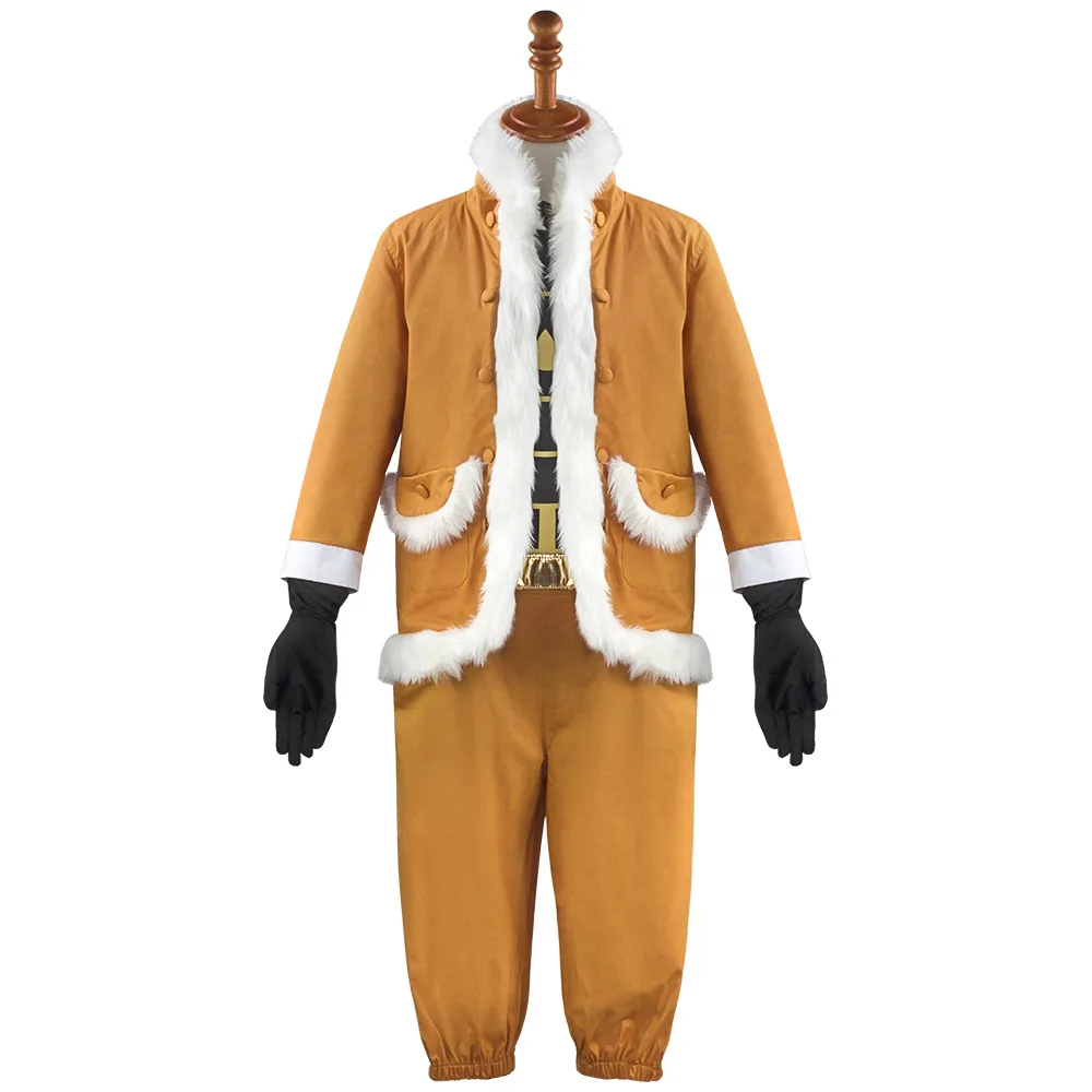 My Hero Academia Hawks Cartoon Cosplay Costume Men Women Fur collar Top Pants Belt Gloves Suit Halloween Clothing