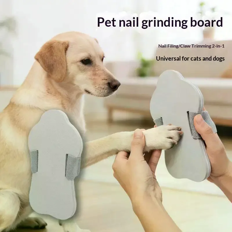 Pet Nail File Portable Pet Dog Nail File For Home Travel Use Cat And Dog Safe Grooming Nail Polish Sanding Board Grooming Tool