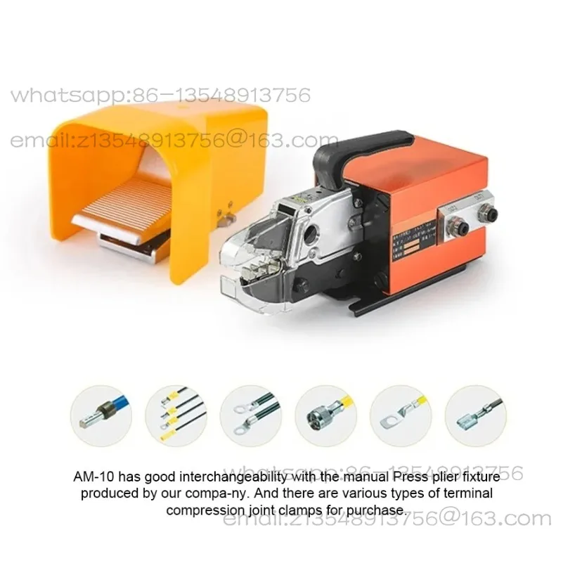 AM-10 multifunctional pneumatic wire cutting tool cutting end point die replaceable cable end point machine
