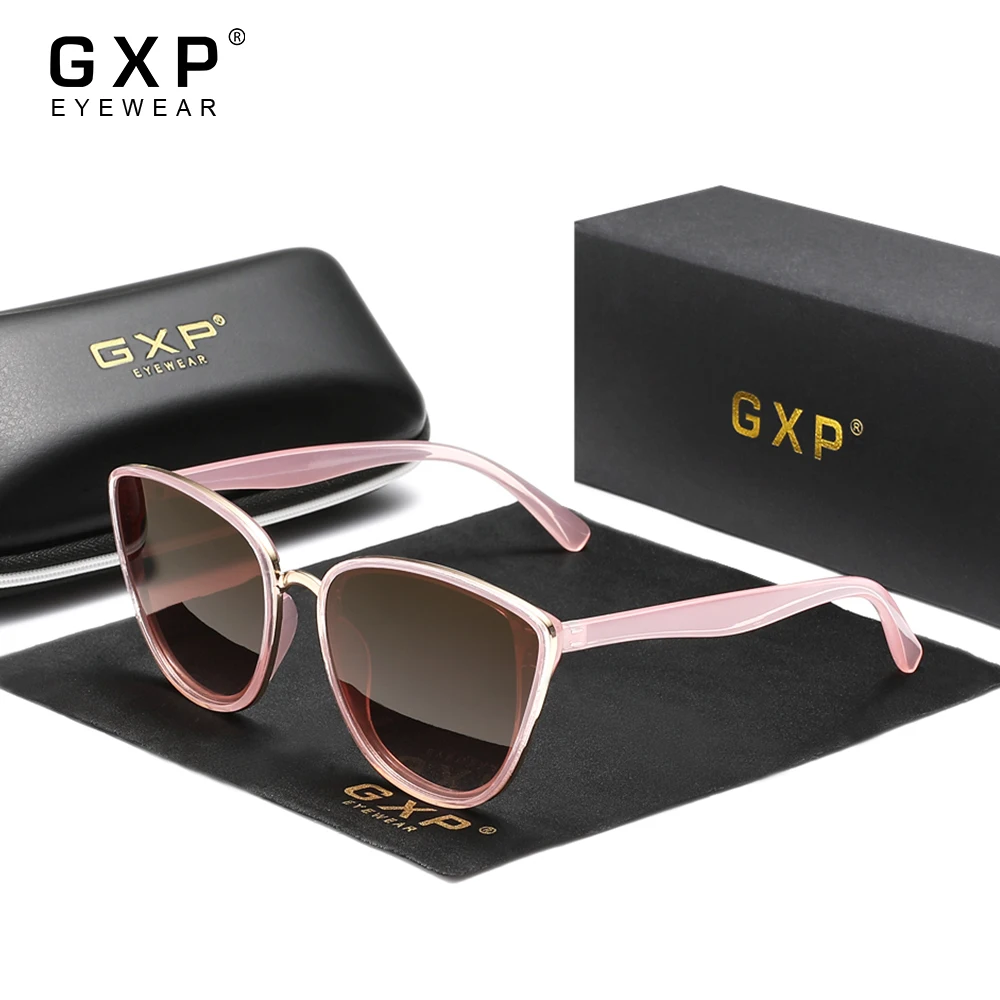 GXP العصرية مصمم مثير TrianguFrame النظارات الشمسية الكلاسيكية موضة UV400 نظارات حماية للنساء الرجال عطلة القيادة نظارات