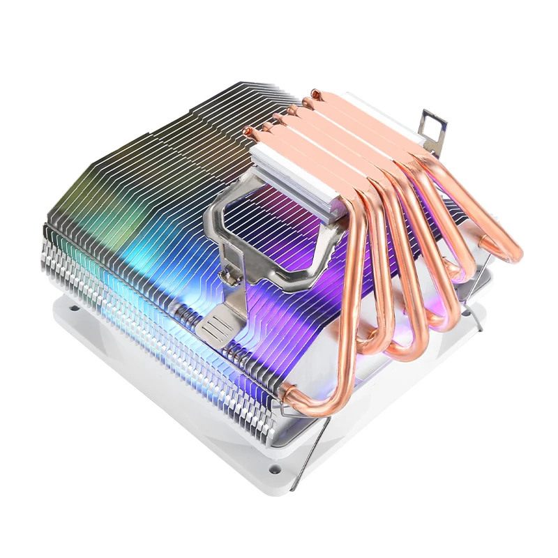 XUANFENG 6 Heat Pipe Air-cooled 120mm Fan 4pin/PWM Mute PC Horizontal CPU Cooler Install LGA1700 1200 115x 2011 AM4 AM5 I3 I5 I7