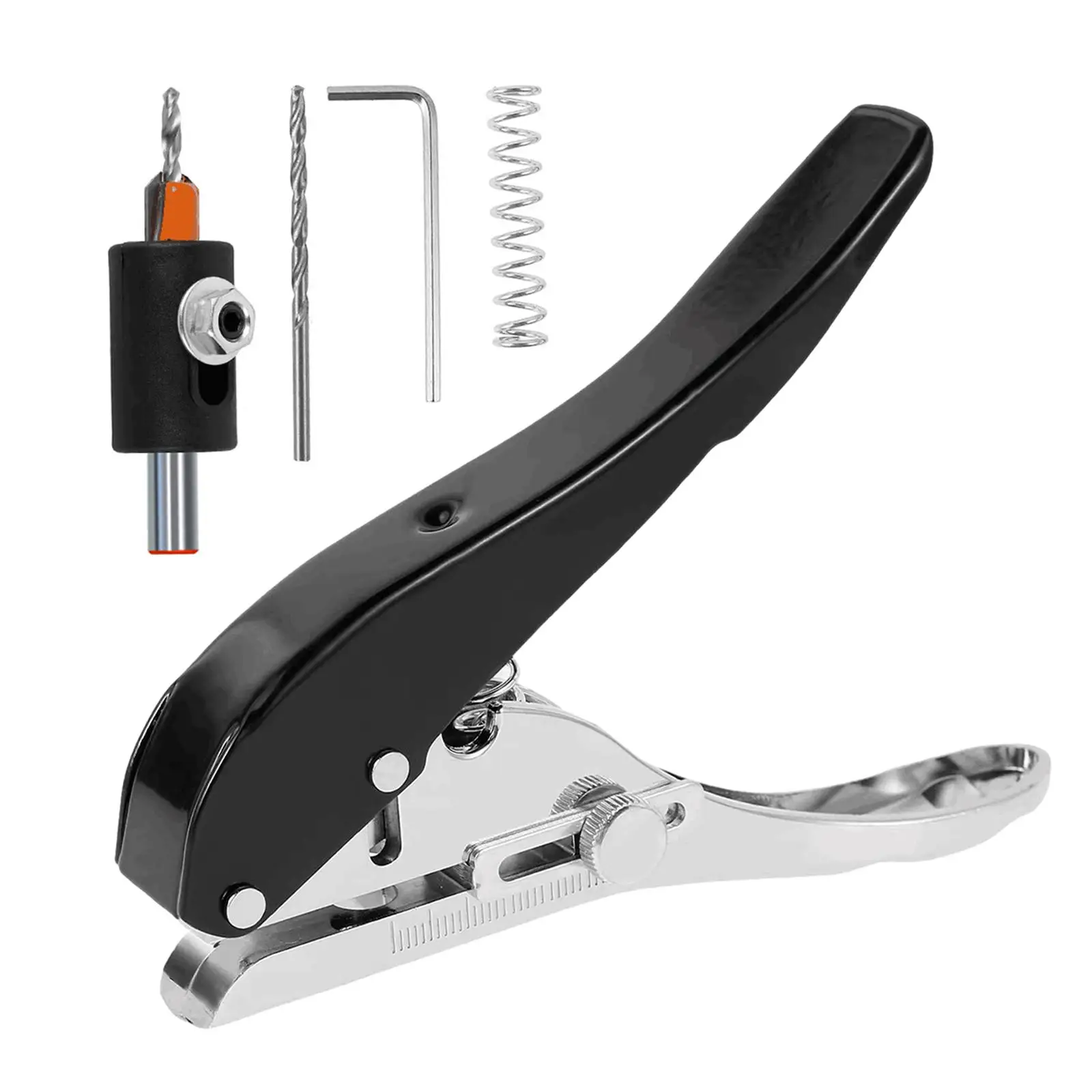 Manual Edge Tape Punch Pliers Paper Punch Multifunctional Practical Heavy Duty Hand Tool Label Paper