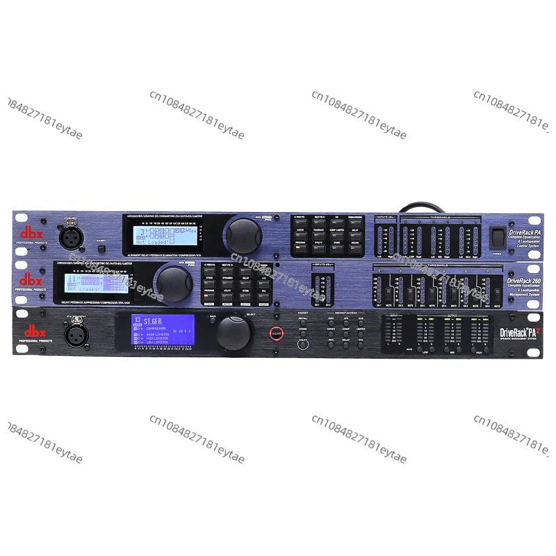 DBX PA/PA2/260/360/AFS2 Professional Digital Audio Processor Speaker Frequency Matrix Feedback Suppression