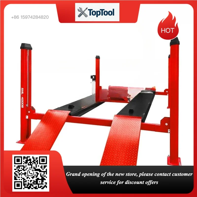 Car four-column lift Vehicle  lift 3D four-wheel aligner 4-ton repair shop Deposit
