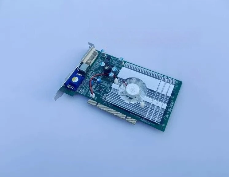 Old PCI graphics card, stock GF/5200 independent 128MB DVI + VGA graphics card