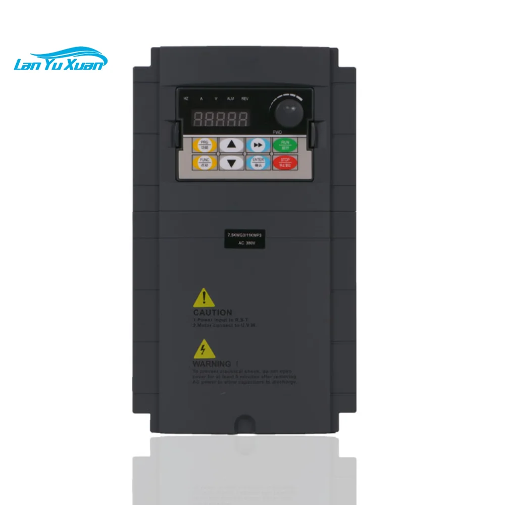 RQ 7.5kw 220V single phase vfd drive Variable Frequency Inverter for Motor Speed Control Converter