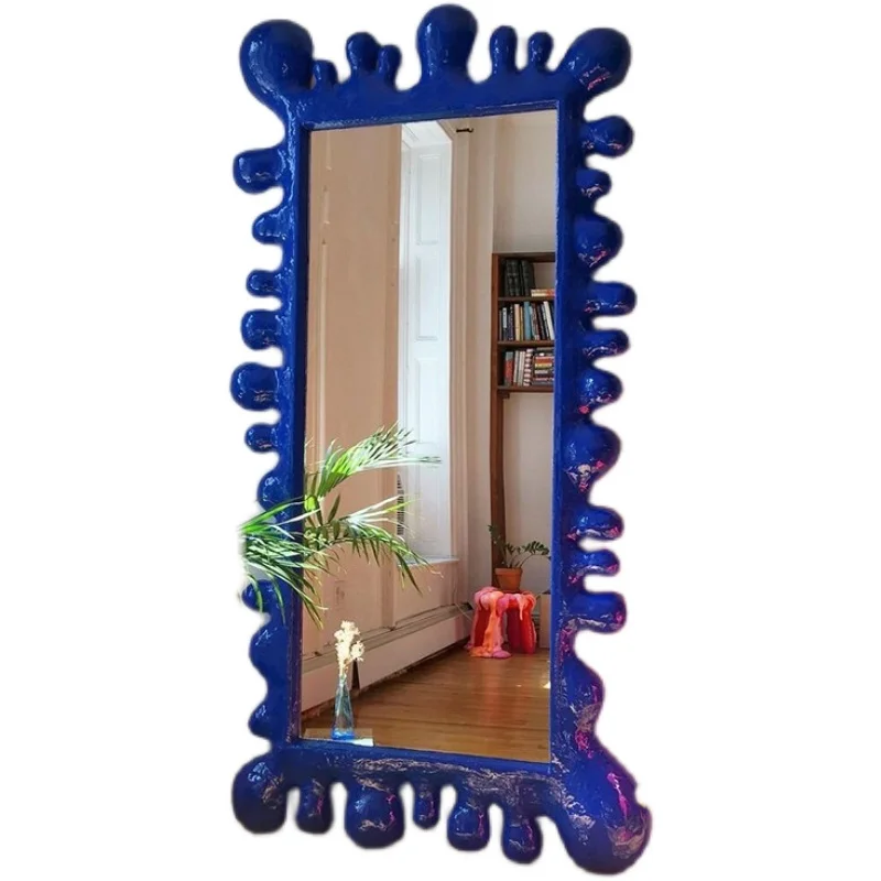 

Creative art full-length mirror household ins special-shaped Internet celebrity irregular full-length mirror