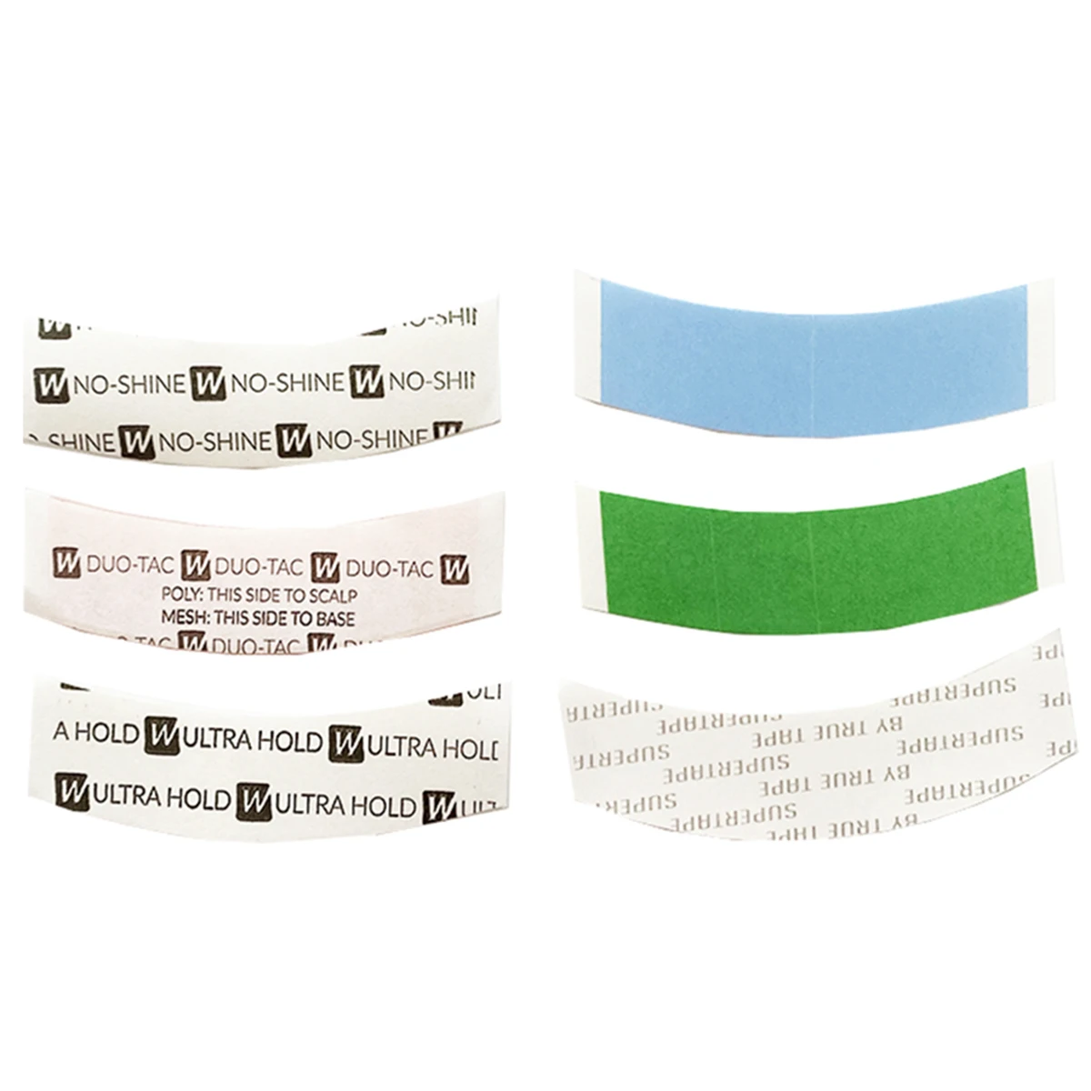 36pc/lot ,6 kinds Top quality strong double tape for toupees  wig adhesive tape  toupee tape